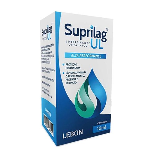 Suprilag UL Lubrificante Oftálmico Frasco 10ml