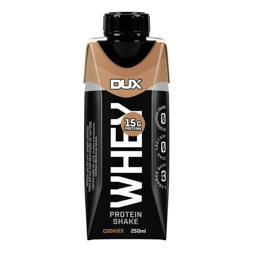 Whey Protein Dux Shake Sabor Cookies 250ml