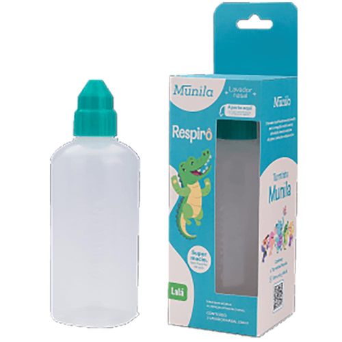 Respirô Garrafa para Lavagem Nasal Munila 220ml