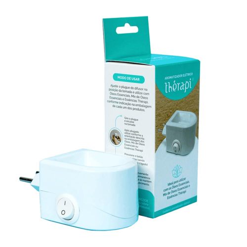 Difusor Elétrico em Polímero Floral Thérapi Bivolt