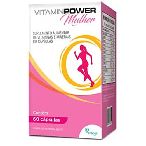 Vitaminpower Mulher Mcg Caixa 60 Cápsulas