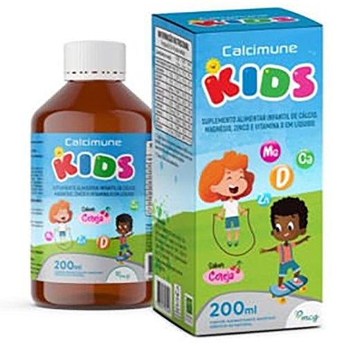 Calcimune Kids Mcg Sabor Cereja Frasco 120ml
