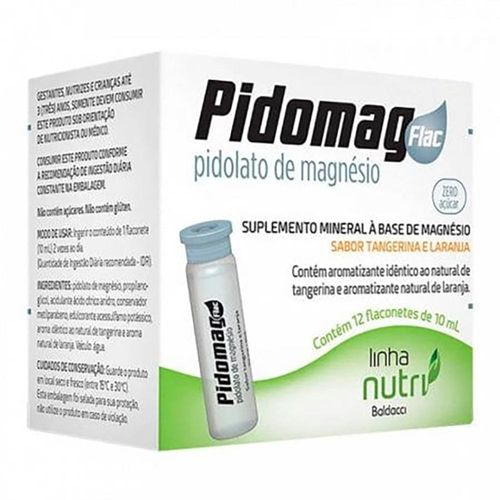 Pidomag 1500mg Caixa 12 Flaconetes 10ml