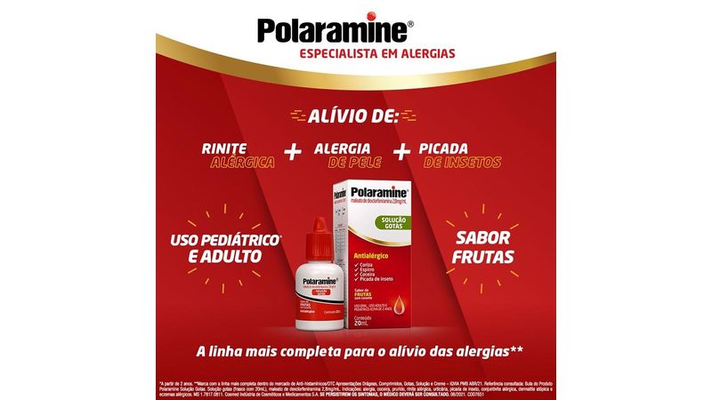Polaramine-0,4mg/ml-Solução-Oral-Frasco-120ml-+-Copo-Dosador