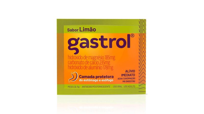 Gastrol-Pó-Efervescente-Sabor-Limão-Envelope-5g