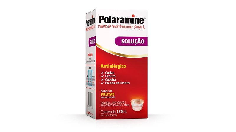 Polaramine-0,4mg/ml-Solução-Oral-Frasco-120ml-+-Copo-Dosador