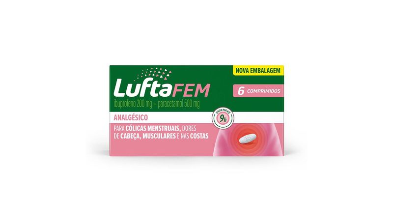 Luftafem-Analgésico-Caixa-6-Comprimidos