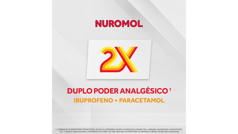Nuromol-Analgésico-Caixa-12-Comprimidos-Revestidos