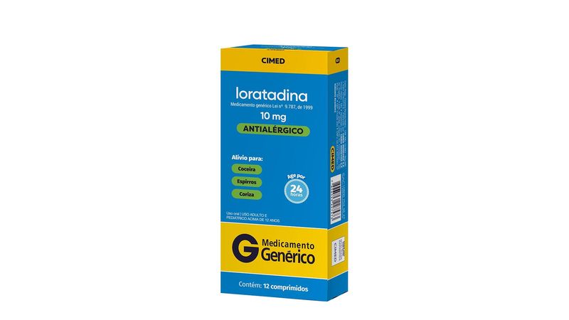 Loratadina-10mg-Cimed-Genérico-Caixa-12-Comprimidos