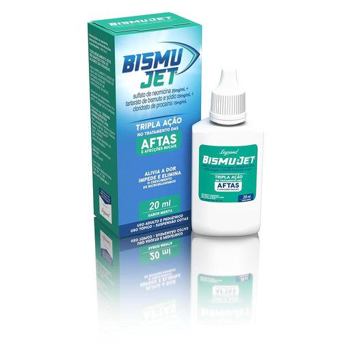 Bismu-Jet Gotas Frasco 20ml