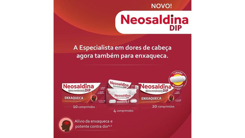 Neosaldina-Dip-1g-Caixa-20-Comprimidos