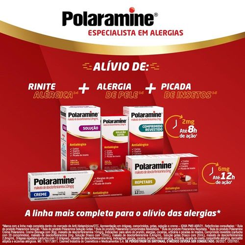 Polaramine 2,8mg/ml Gotas Frasco 20ml