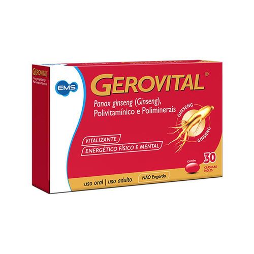 Gerovital Caixa 30 Cápsulas