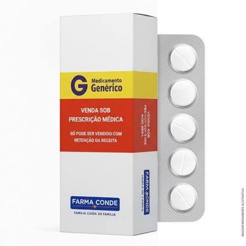 Cloridrato de Sertralina 100mg Prati Genérico Caixa 30 Comprimidos Revestidos