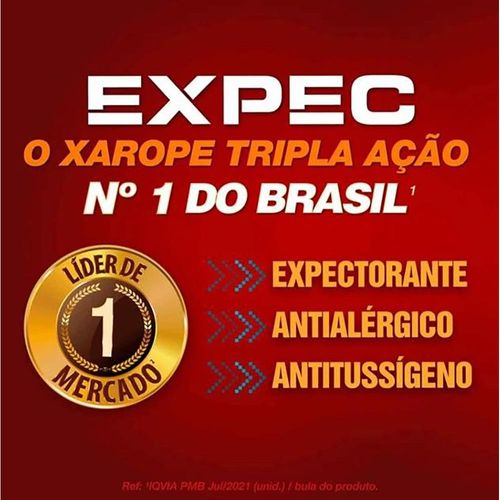 Expec Xarope Frasco 120ml