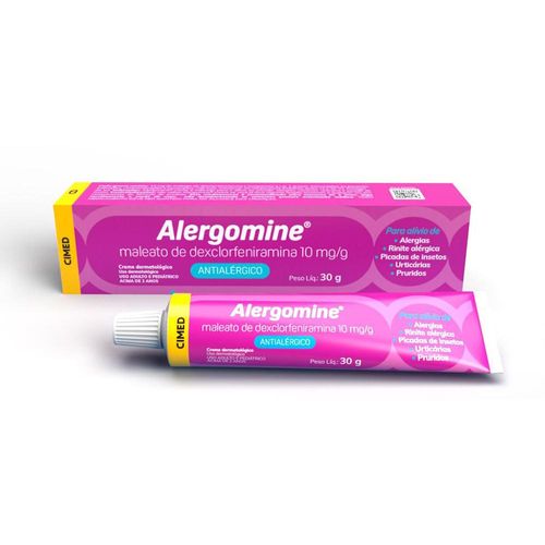 Alergomine 10mg/g Creme Bisnaga 30g